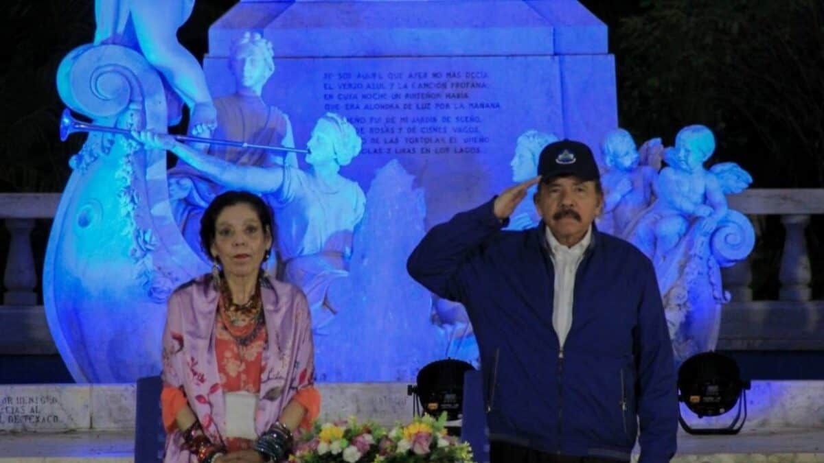 Danirl Ortega y Rosario Murillo