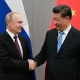 Xi y Putin en su primer encuentro desde el inicio de la invasión a Ucrania